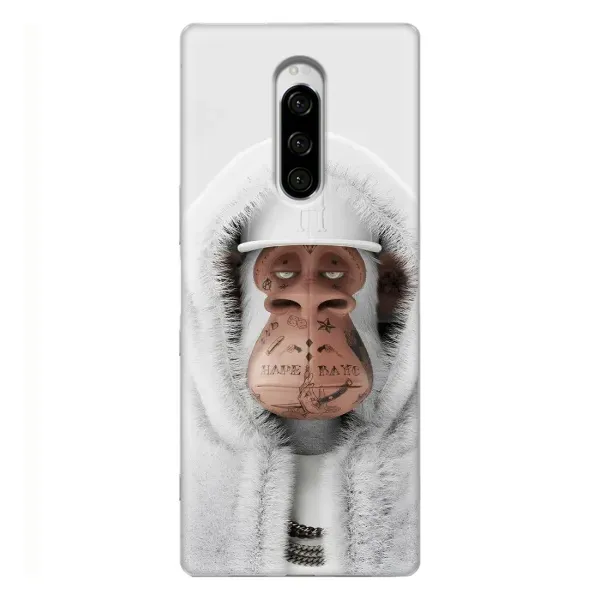 Чохол з принтом «мавпа NFT в тату» для Sony Xperia 1