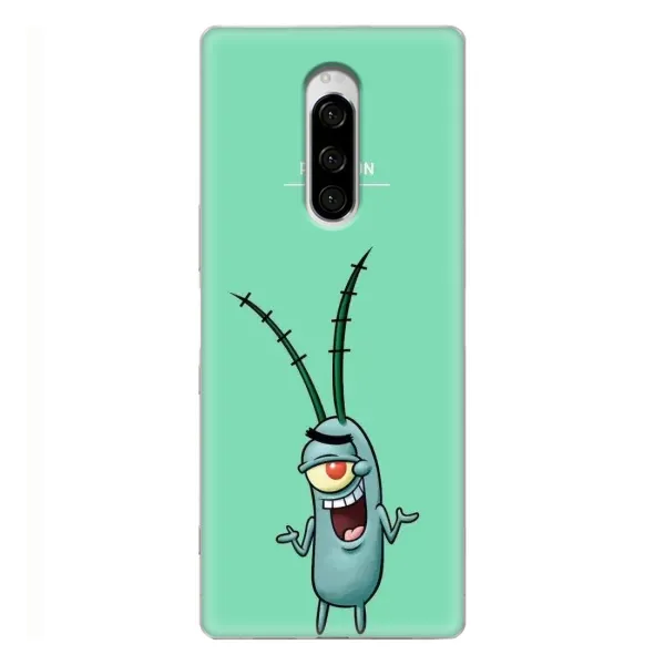 Чохол з принтом «Персонаж Планктон» для Sony Xperia 1
