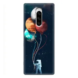 Космічні Чохли для Sony Xperia 1 (VPrint) (Планети кульки)