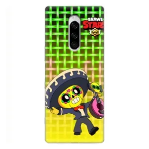 Чехлы Brawl Stars для Sony Xperia 1 (AlphaPrint) (Поко в самбреро)