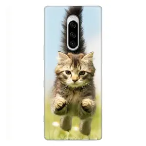 Чохли з Котиками для Sony Xperia 1 (VPrint) (Прижок кота)