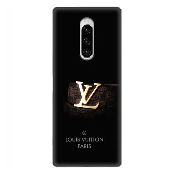 Чохол з принтом «ремінець LV» для Sony Xperia 1