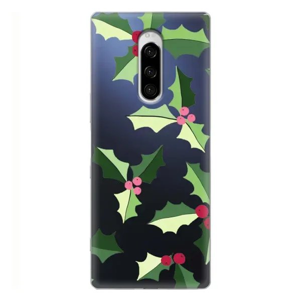 Чехол с принтом «Рождественский фон» для Sony Xperia 1