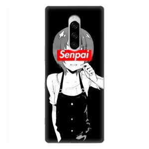 Чехлы Персонажи Аниме Наруто для Sony Xperia 1 (AlphaPrint) (Senpai)