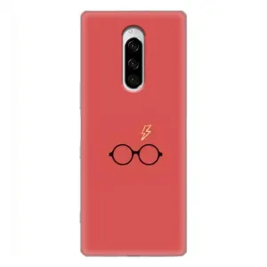 Чохли з Гаррі Поттером для Sony Xperia 1 (AlphaPrint) (шрам та окуляри)