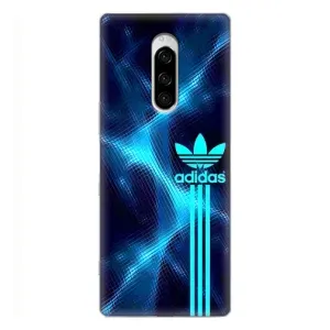 Чехлы Адидас для Sony Xperia 1 (AlphaPrint) (Синий Адидас)