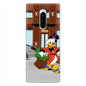 Чехли для Sony Xperia 1 - Скрудж МакДак Louis Vuitton (PREMIUMPrint)