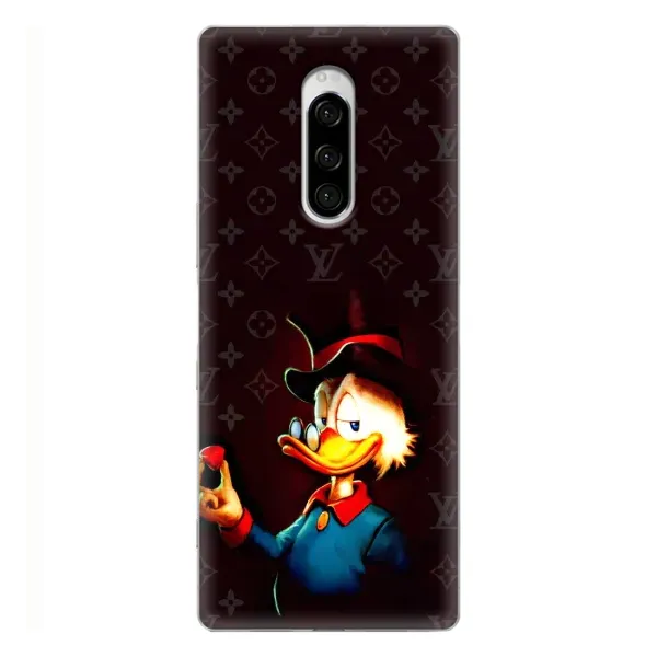 Чохол з принтом «Скрудж з ботліантом» для Sony Xperia 1 Чохол з принтом «Скрудж з ботліантом» для Sony Xperia 1