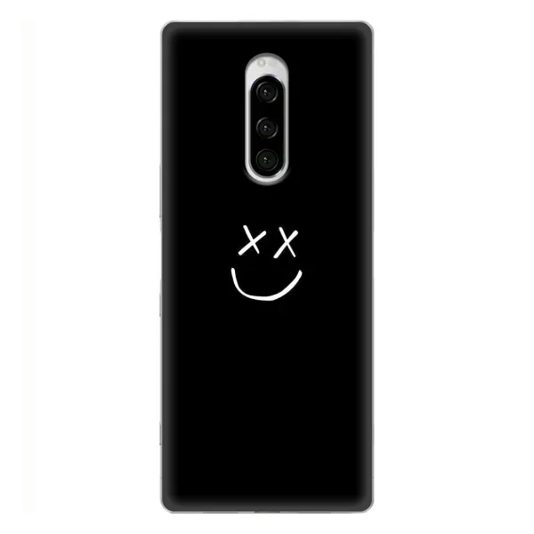 Чехол с принтом «Смайл» для Sony Xperia 1 Чехол с принтом «Смайл» для Sony Xperia 1