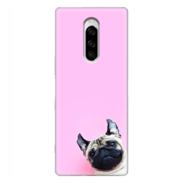 Чохол з принтом «Смішна собака» для Sony Xperia 1