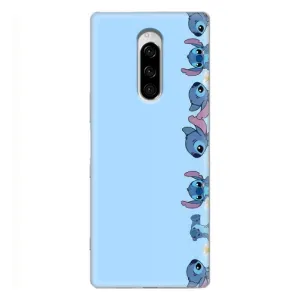 Чохол з принтом Стіч на Sony Xperia 1 (Стіч фон)