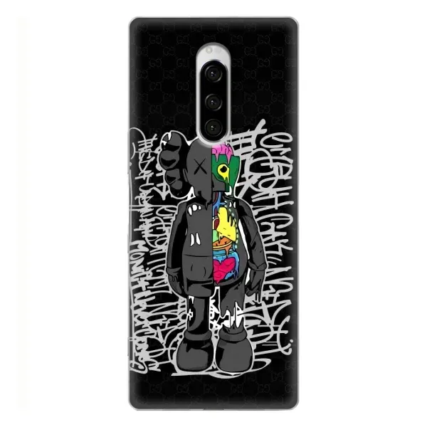 Чохол з принтом «Стиль Bearbrick» для Sony Xperia 1