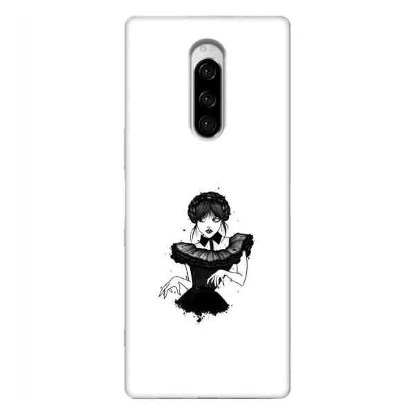 Чохол з принтом «танець Венздей» для Sony Xperia 1