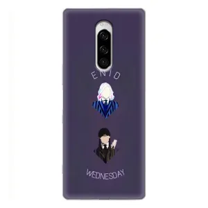Чохли Венсдей на Sony Xperia 1 Уенсдей (AlphaPrint) (Венздей і подруга)