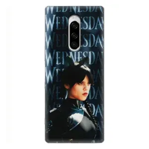 Чохли Венсдей на Sony Xperia 1 Уенсдей (AlphaPrint) (Венздей кішка)