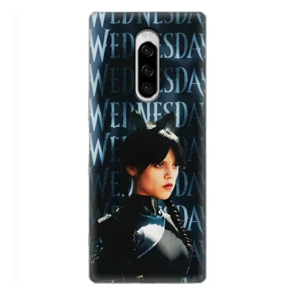 Чохол з принтом «Венздей кішка» для Sony Xperia 1