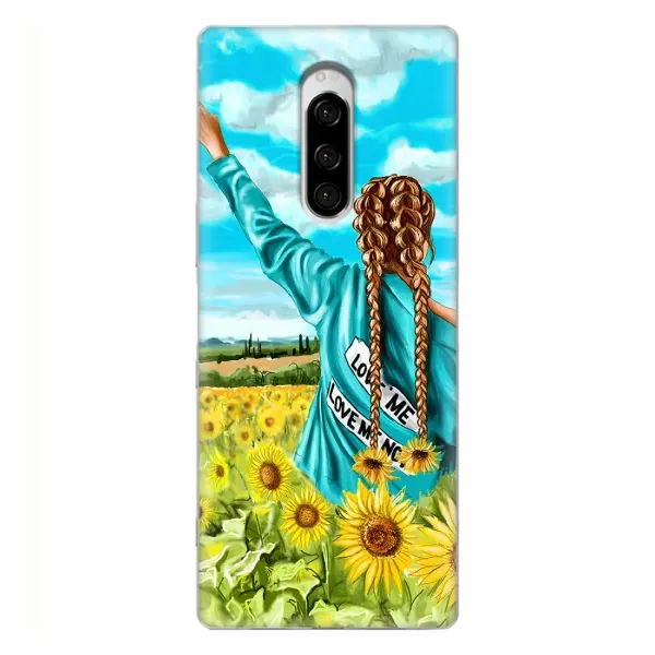 Чохол з принтом «Україночка» для Sony Xperia 1 Чохол з принтом «Україночка» для Sony Xperia 1