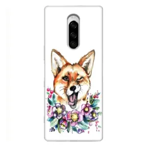 Чохли з картинкою Лисичка для Sony Xperia 1 (VPrint) (Весела лисичка)