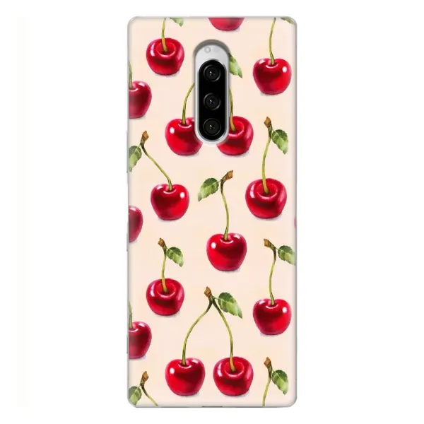 Чехол с принтом «Вишня» для Sony Xperia 1