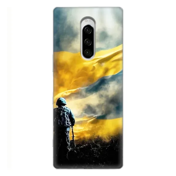 Чехол с принтом «Война» для Sony Xperia 1 Чехол с принтом «Война» для Sony Xperia 1