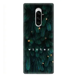 Новогодние, Праздничные Чехлы для Sony Xperia 1 - 2024 год (Winter)