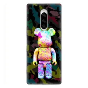 Чохол з принтом «Яскравий Bearbrick» для Sony Xperia 1