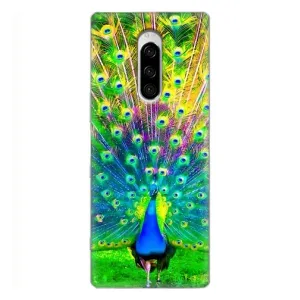 Чохол з пташками на Sony Xperia 1 (VPrint) (Яскравий Павлин)