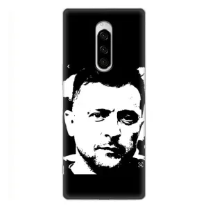 Чохол для Sony Xperia 1 (AlphaPrint - с принтом Зеленського) (Зеленский АРТ)