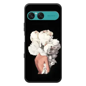 Чехлы (ART) Цветы на Sony Xperia 10 VII (VPrint) (Белые цветы)