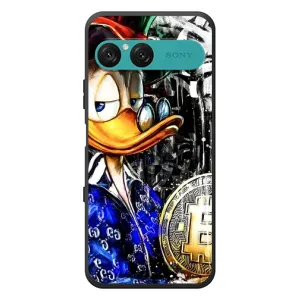 Чехлы для Со́ни Экспе́рия 10 VII - Scrooge MagDag (PREMIUMPrint) (Биткойн Скрудж)