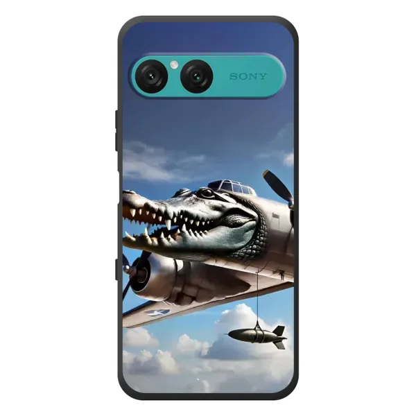 Чехол с принтом «Бомбардиро крокодило» для Sony Xperia 10 VII Чехол с принтом «Бомбардиро крокодило» для Sony Xperia 10 VII