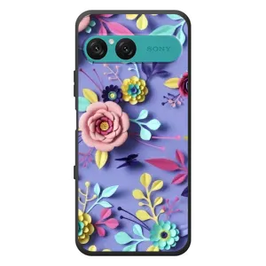 Чехлы с Цветами для Sony Xperia 10 VII (VPrint) (Цветочный дизайн)