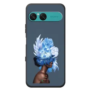 Чехлы (ART) Цветы на Sony Xperia 10 VII (VPrint) (Цветы на голове)