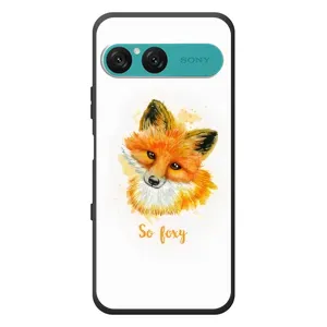 Чохли з картинкою Лисичка для Sony Xperia 10 VII (VPrint) (Дівчинка Лиса)