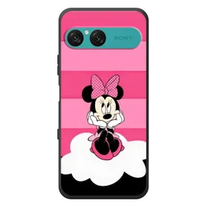 Эксклюзивный чехол для Sony Xperia 10 VII (AlphaPrint - Мультяшные) (Девочка Maus)