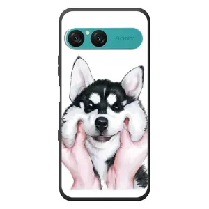 Чохли з собаками для Sony Xperia 10 VII (VPrint) (Радісний Хаскі)