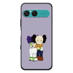 Чохли для Sony Xperia 10 VII - Bearbrick Louis Vuitton (PREMIUMPrint) (Дружба Беарбрік)