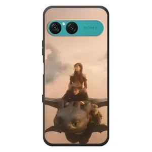 Чехол как приручить дракона на Sony Xperia 10 VII (Фильм дракон)