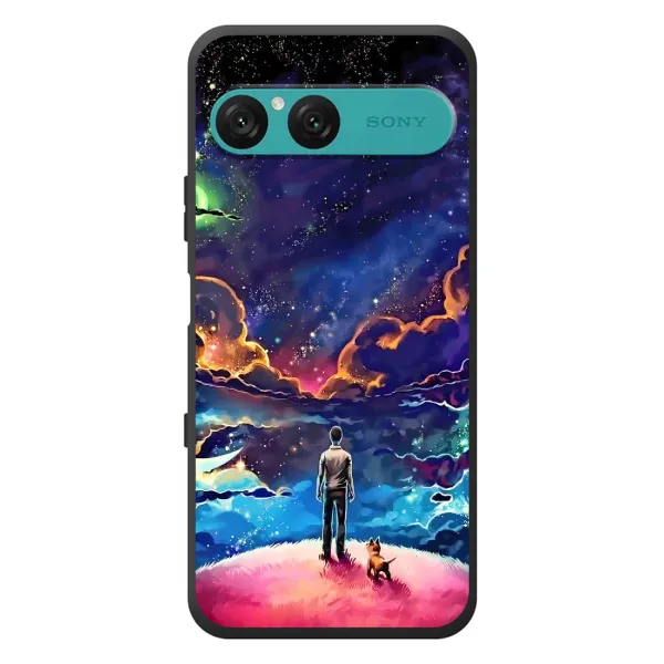 Чохол з принтом «Вид Галактики» для Sony Xperia 10 VII