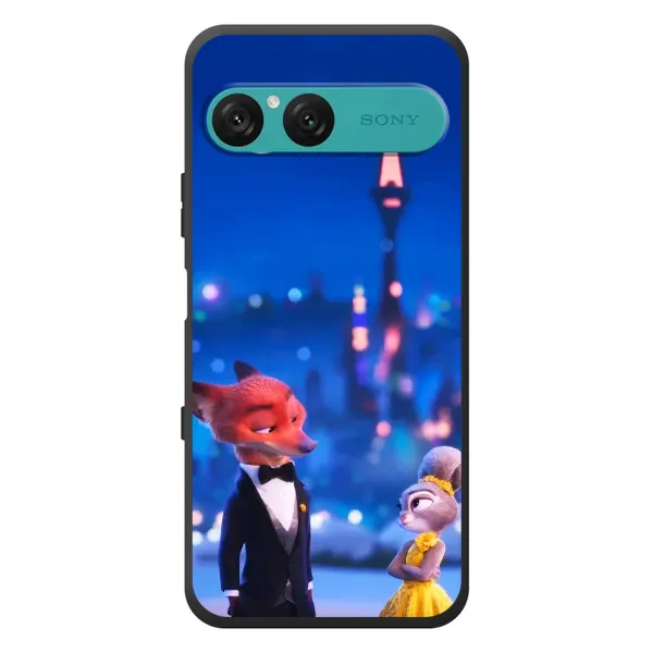 Чехол с принтом «Романтический вечер Зверополис» для Sony Xperia 10 VII Чехол с принтом «Романтический вечер Зверополис» для Sony Xperia 10 VII