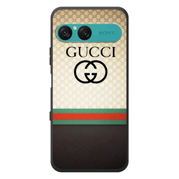 Чехол с принтом «GUCCI стиль» для Sony Xperia 10 VII
