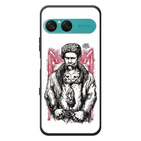 Чохол з принтом «Козак Шевченко» для Sony Xperia 10 VII Чохол з принтом «Козак Шевченко» для Sony Xperia 10 VII