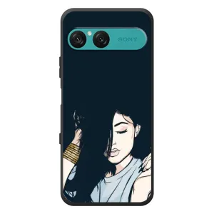 Чохол з друком для Sony Xperia 10 VII - (Мода) (AlphaPrint) (Гарна дівчина)