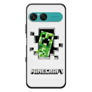 Чохол Майнкрафт на Sony Xperia 10 VII (AlphaPrint) Minecraft (кріпер Майнкрафт)