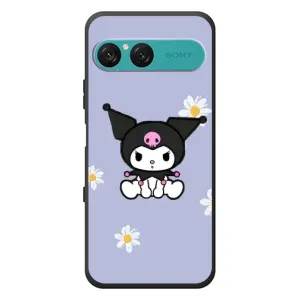 Чехол с кроликом Куроми на Sony Xperia 10 VII (Куроми в цветах)
