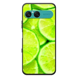 Чехлы с Фруктами для Sony Xperia 10 VII (VPrint) (Лайм)