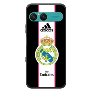 Чехол для Sony Xperia 10 VII с принтом Реал Мадрид (Лого Real Madrid)