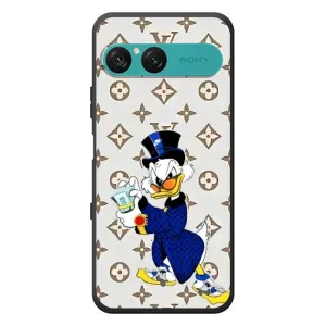 Чехлы для Sony Xperia 10 VII - Скрудж МакДак Louis Vuitton (PREMIUMPrint) (Макдак на стиле)