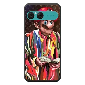 Бренднові Чохли для Sony Xperia 10 VII - (PREMIUMPrint) (Mario LV)