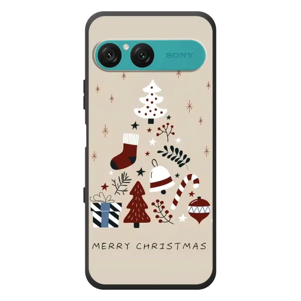 Чохол з принтом «Merry Christmas» для Sony Xperia 10 VII